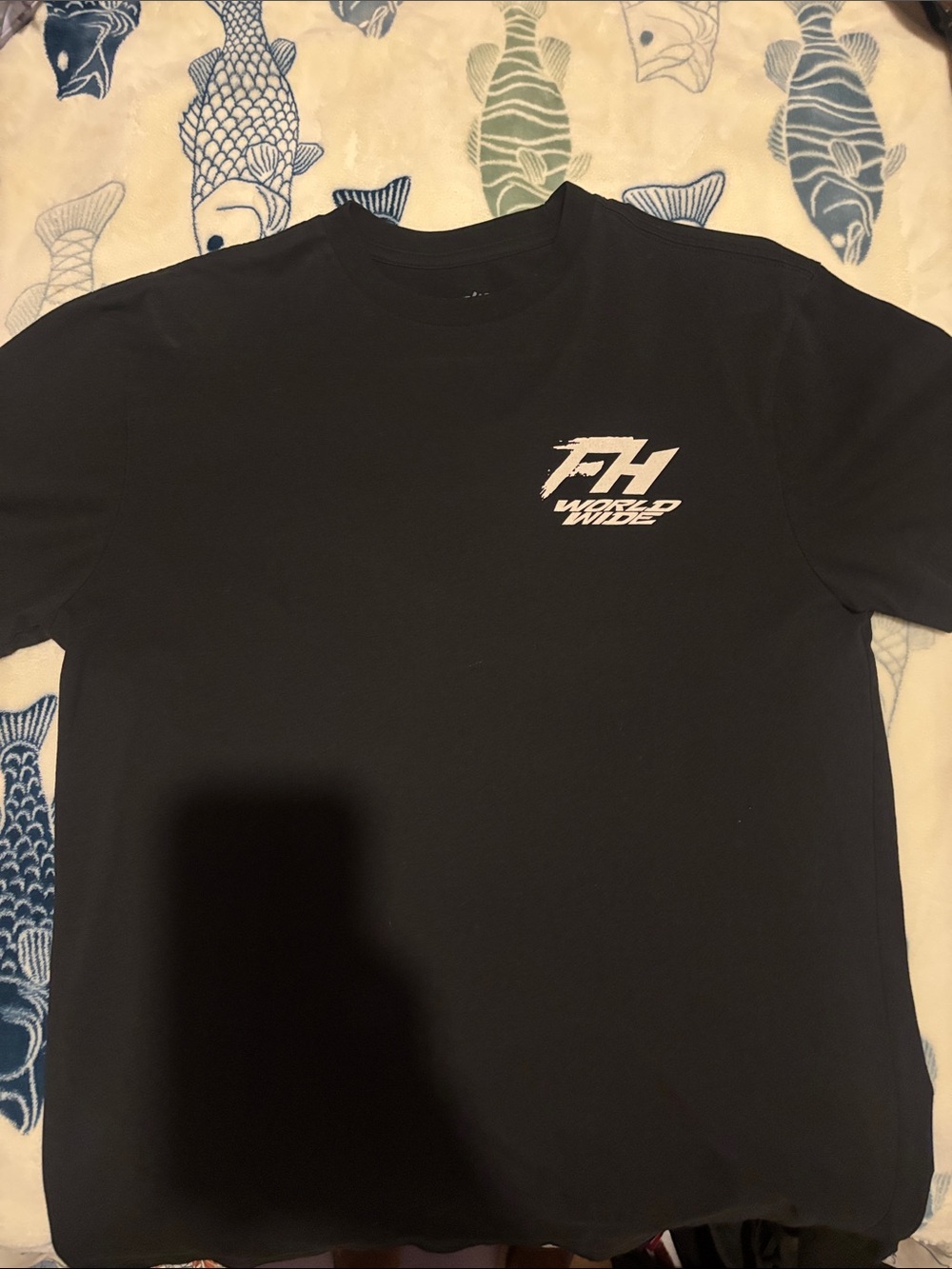 Worldwide Logo Short Sleeve Tee - Black